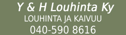 Y & H Louhinta Ky logo